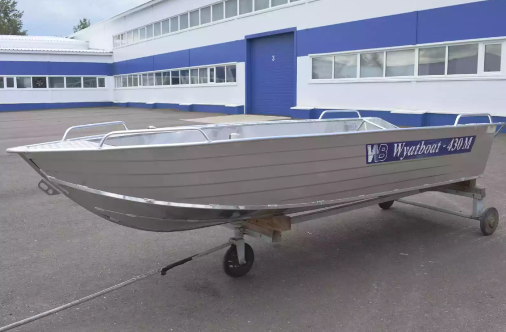Алюминиевая лодка  Wyatboat-430М в Златоусте