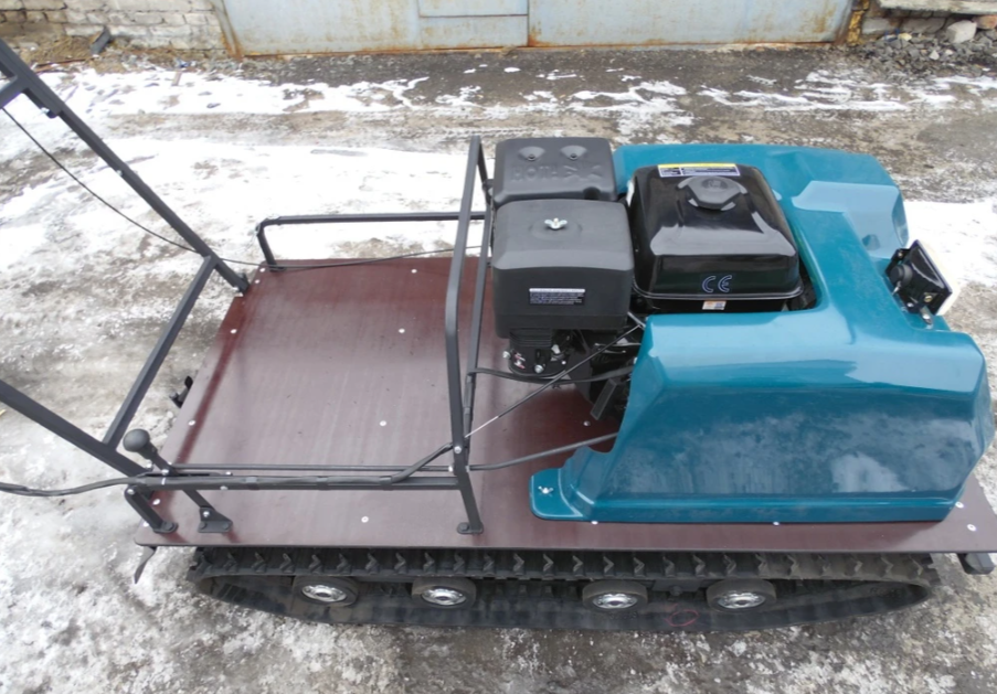 Мотобуксировщик AhtaR LR13 с реверс-вариатором Буран (задний ход) в Златоусте