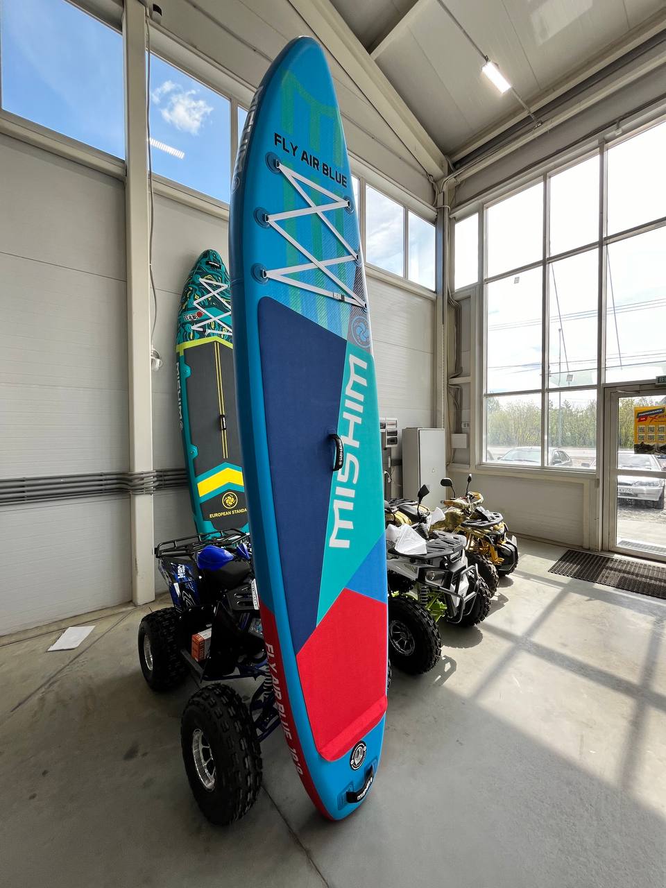 SUP (САП) Доска MISHIMO FLY AIR BLUE 10,8’ (330см) в Златоусте