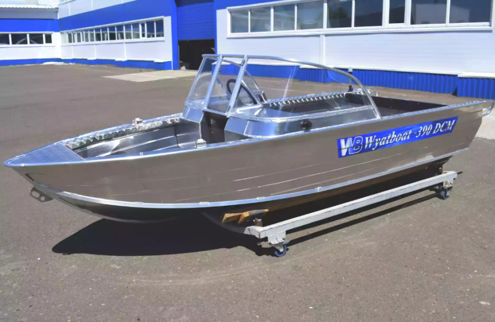 Алюминиевая лодка Wyatboat-390 DCM в Златоусте