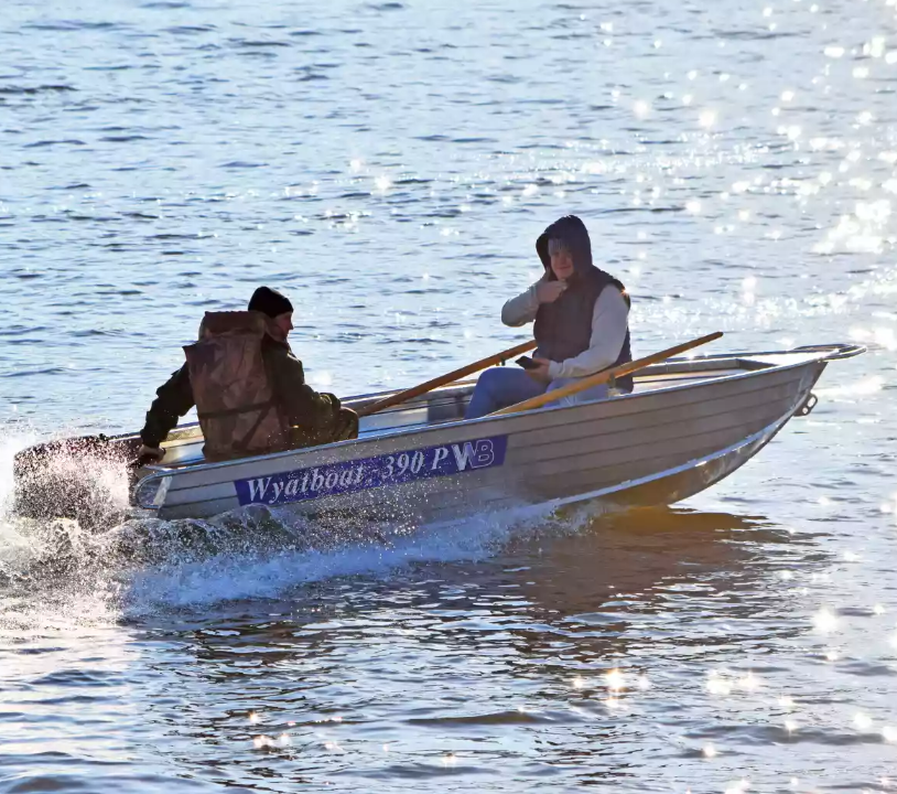 Алюминиевая лодка Wyatboat-390 P в Златоусте