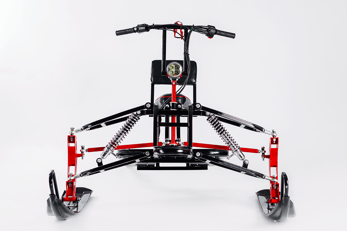 Лыжный модуль IKUDZO TERRAIN с подогревом ручек металлические лыжи в Златоусте