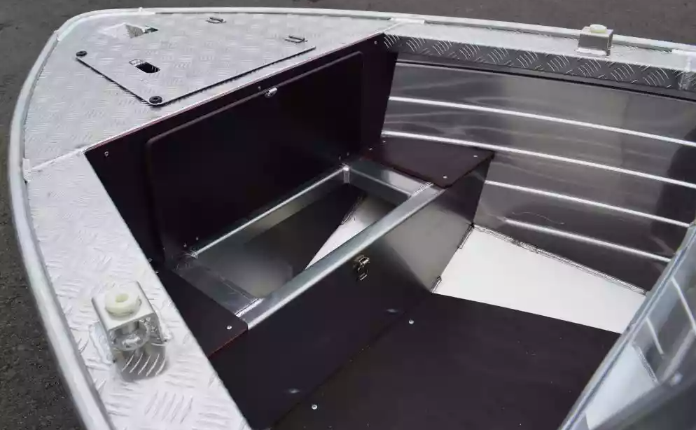 Алюминиевая лодка Wyatboat-390 DCM Увеличенный борт в Златоусте
