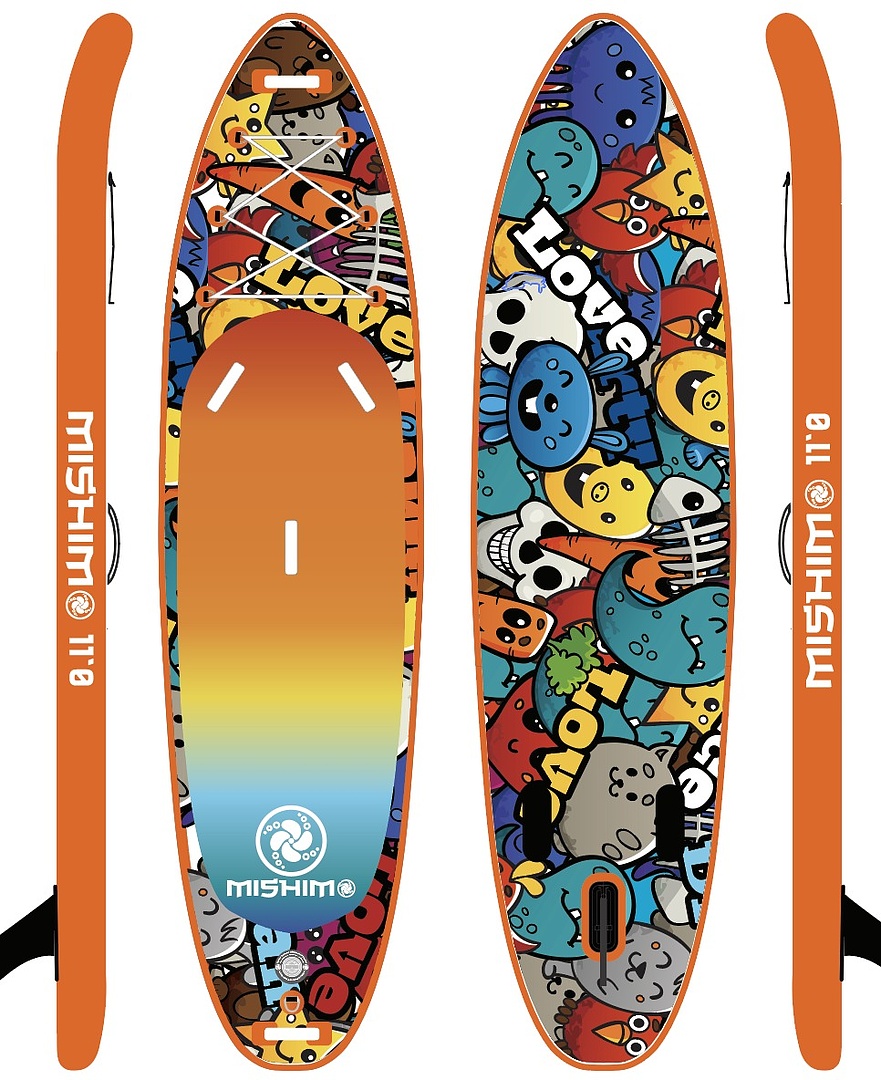 SUP (САП) Доска MISHIMO CRAZY-LINE 10.6’ (325см) в Златоусте