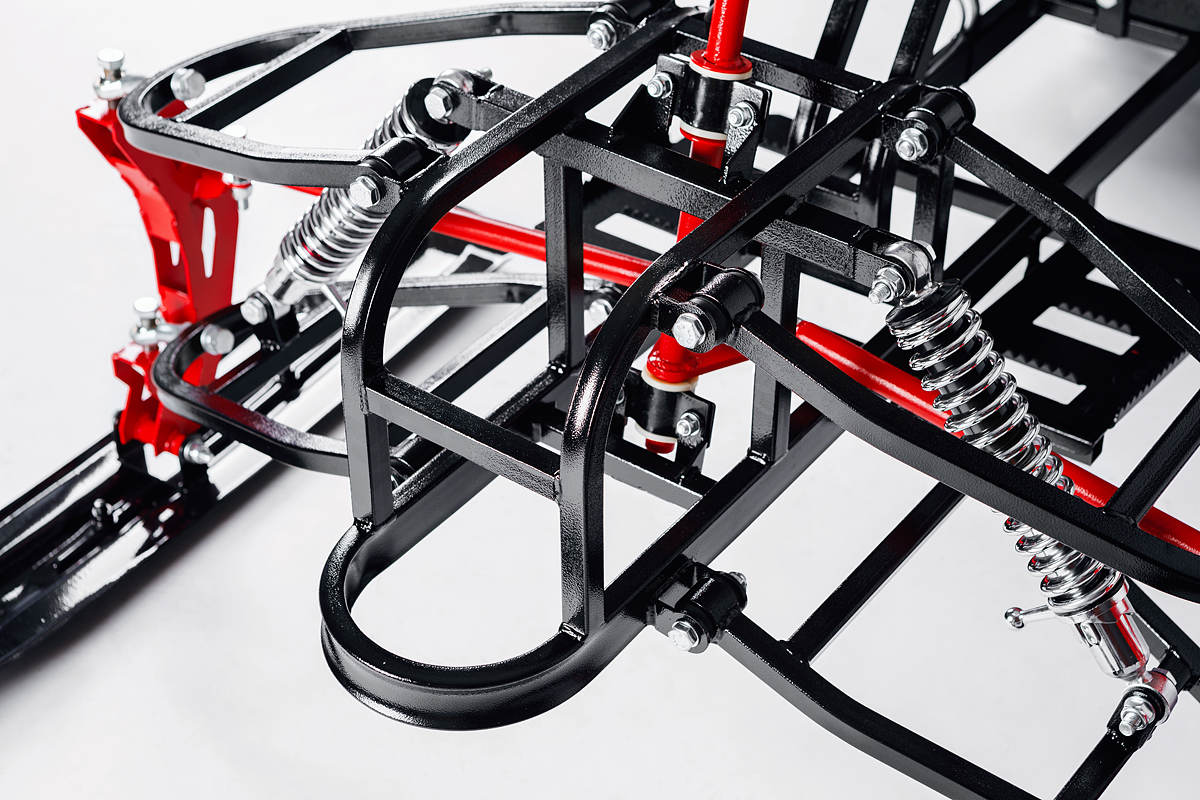 Лыжный модуль IKUDZO TERRAIN с подогревом ручек металлические лыжи в Златоусте