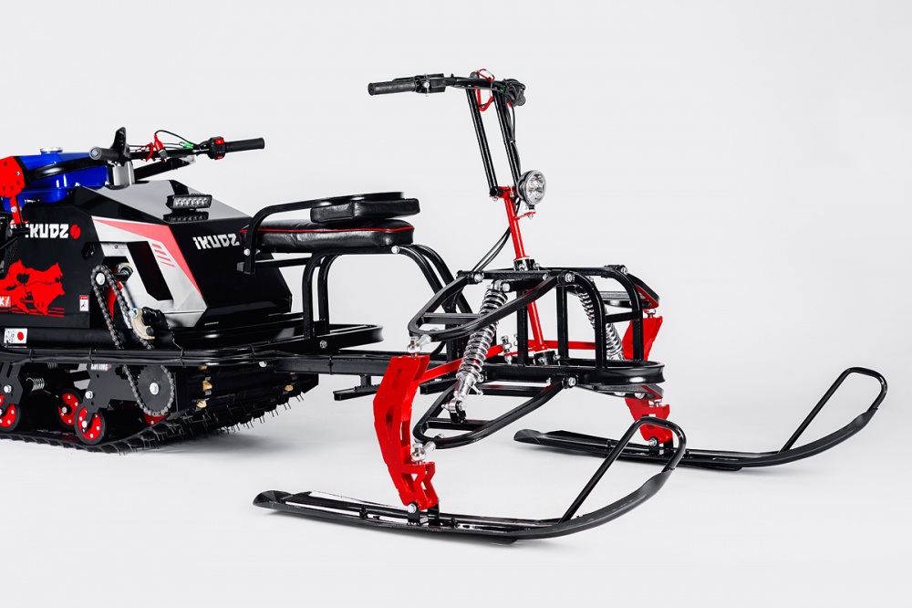 Лыжный модуль IKUDZO TERRAIN с подогревом ручек металлические лыжи в Златоусте