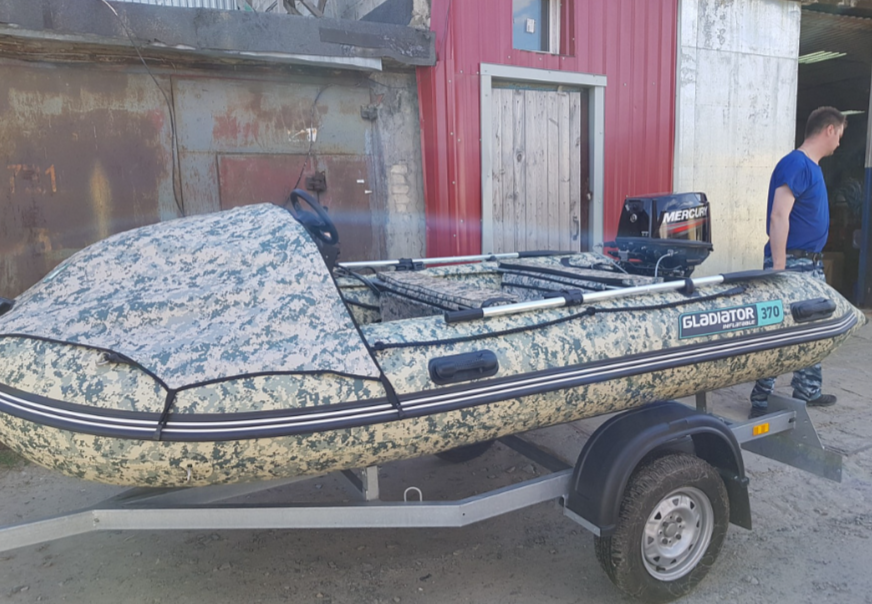 НАДУВНАЯ ЛОДКА GLADIATOR C370AL в Златоусте