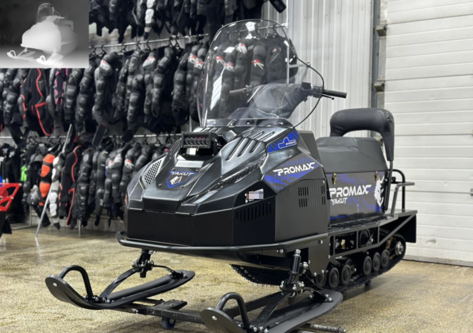 Снегоход PROMAX YAKUT R/К 500 2.0 4T 22 LONG в Златоусте