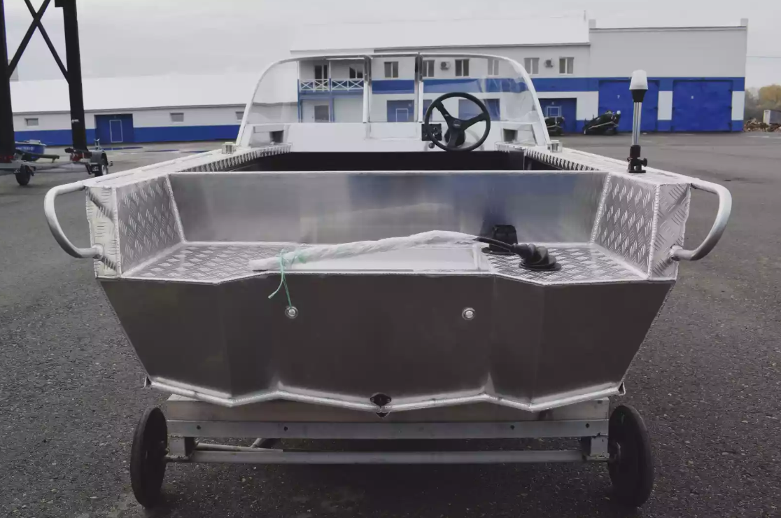 Алюминиевая лодка Wyatboat-390 Pro в Златоусте