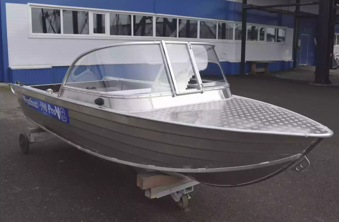 Алюминиевая лодка Wyatboat-390 Pro в Златоусте