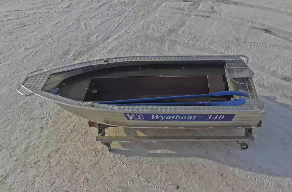 Алюминиевая лодка Wyatboat-340 РМ в Златоусте