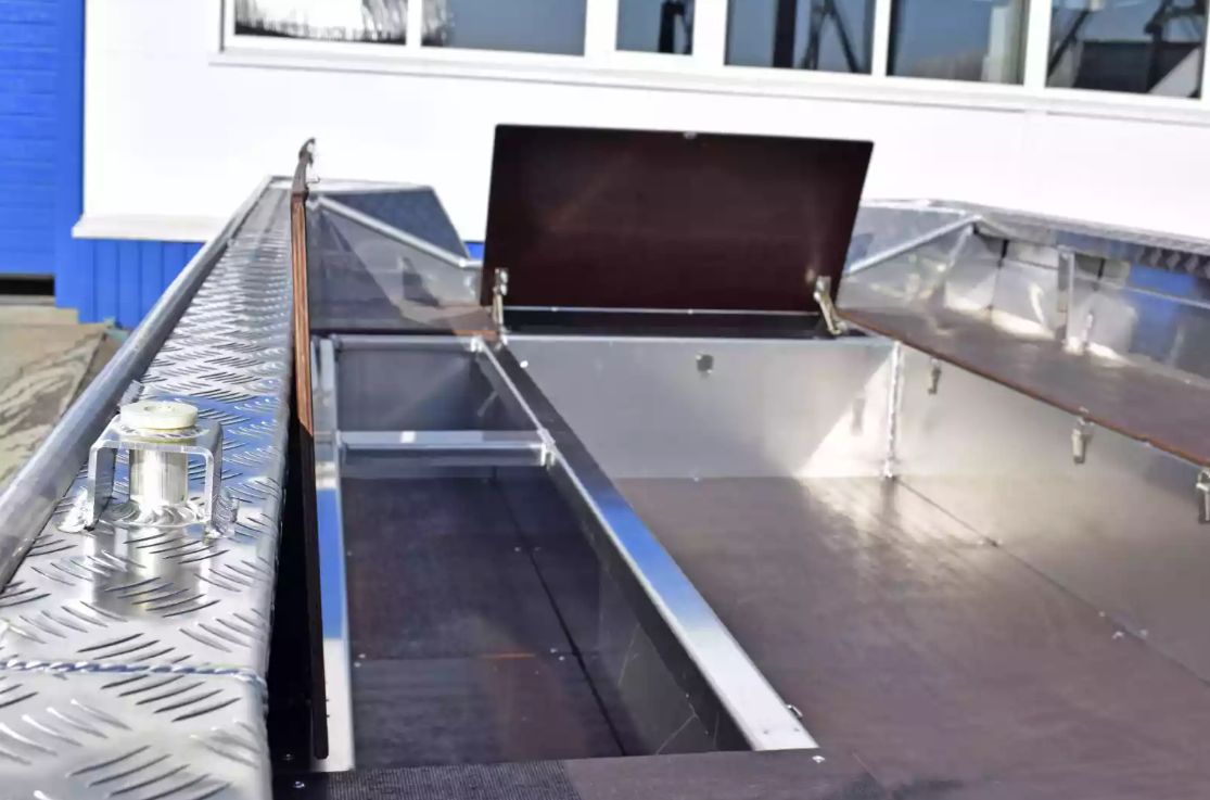 Алюминиевая лодка Wyatboat-490 Jonboat в Златоусте