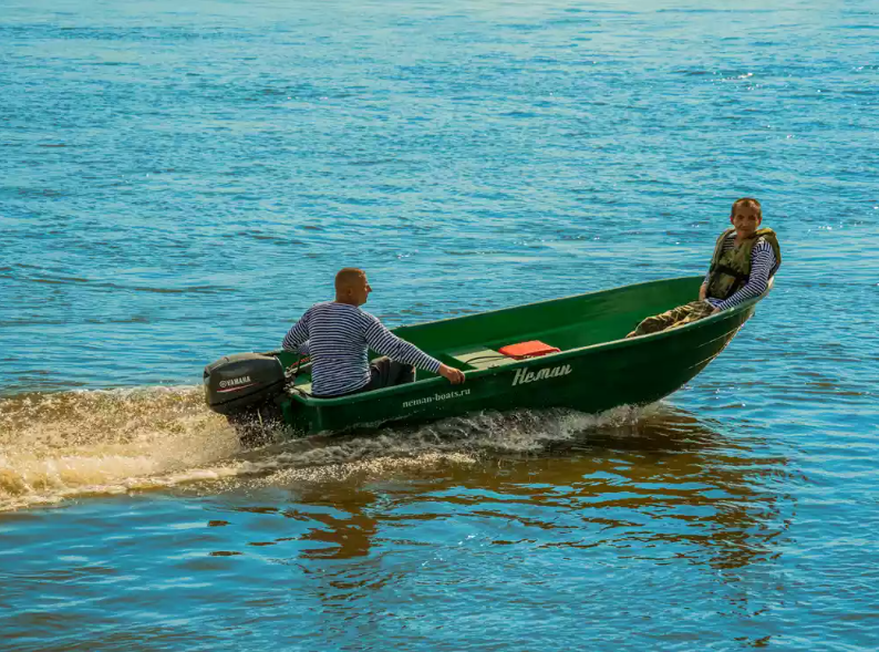 Стеклопластиковая лодка Neman-340 (тримаран) в Златоусте