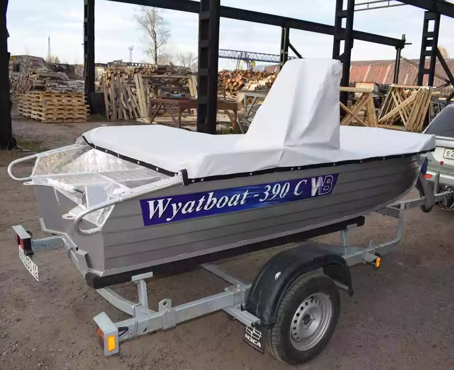 Алюминиевая лодка Wyatboat-390 C в Златоусте