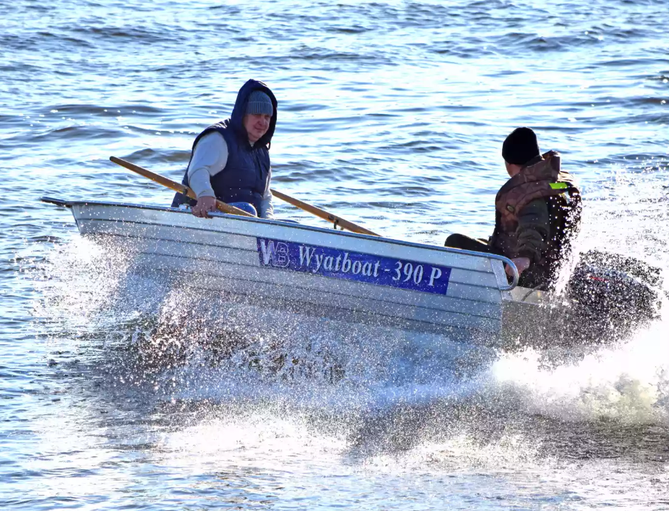 Алюминиевая лодка Wyatboat-390 P в Златоусте