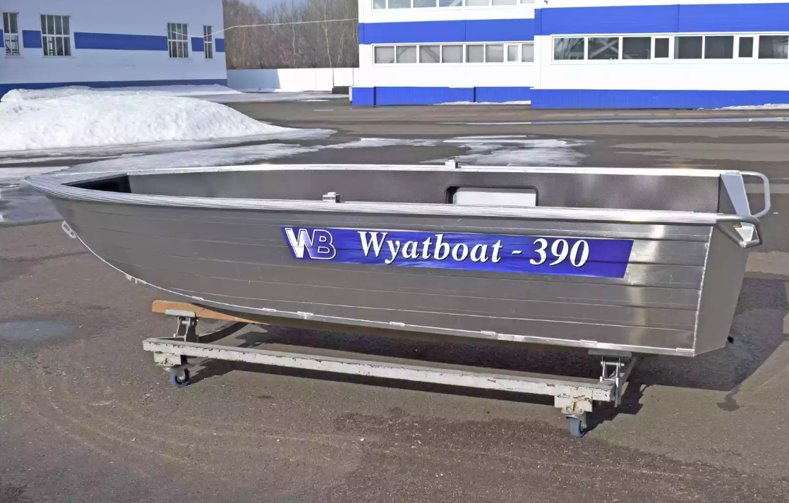 Алюминиевая лодка Wyatboat-390 Р NEW в Златоусте