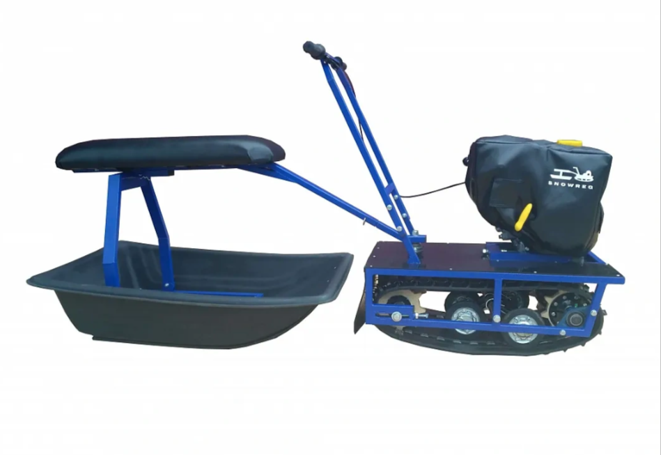 Мини-мотобуксировщик Альбатрос-М с фарой в Златоусте