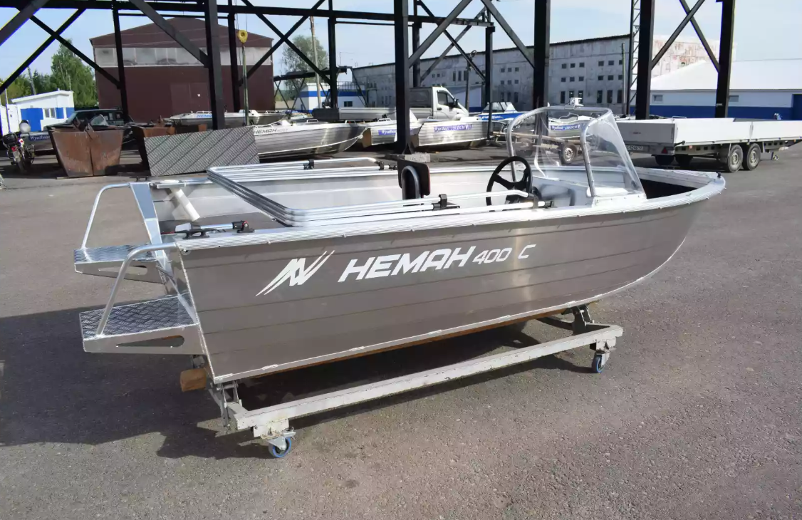 Алюминиевая лодка Неман-400 С в Златоусте