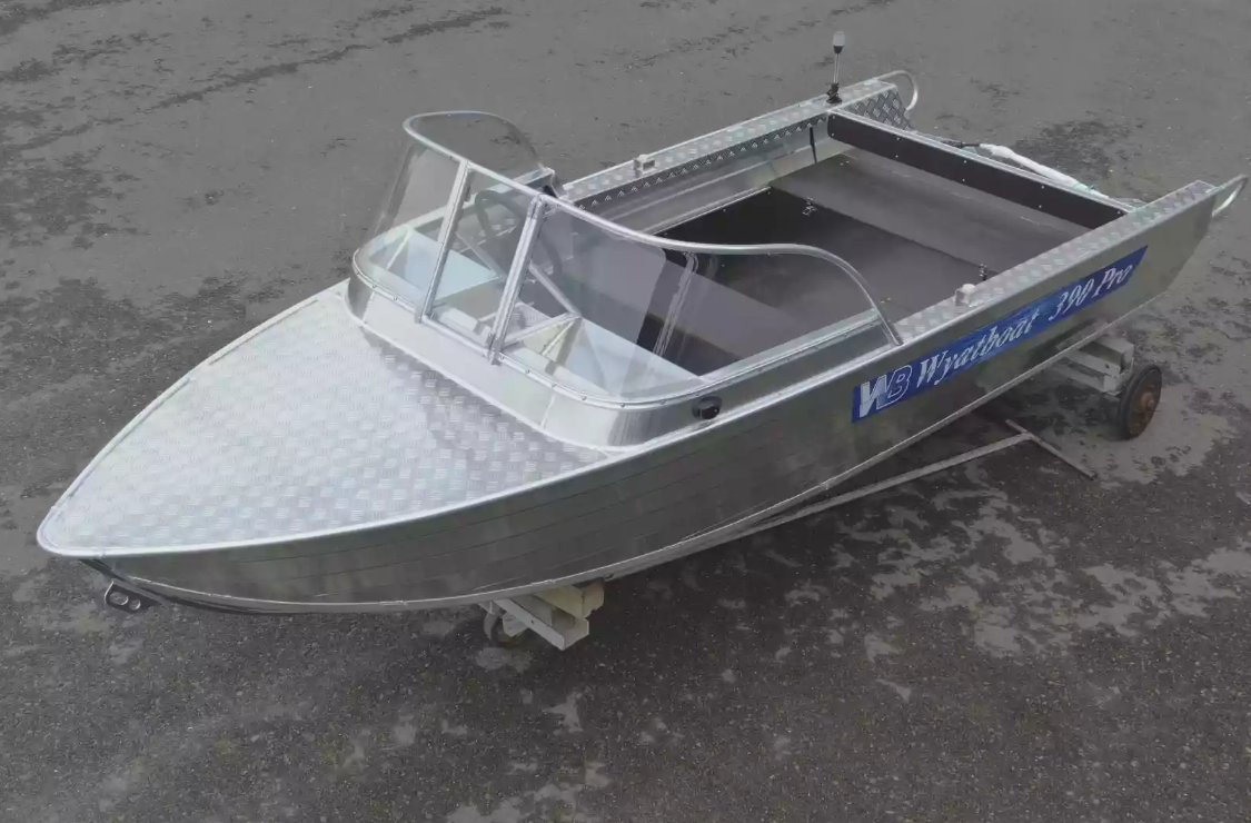Алюминиевая лодка Wyatboat-390 Pro в Златоусте