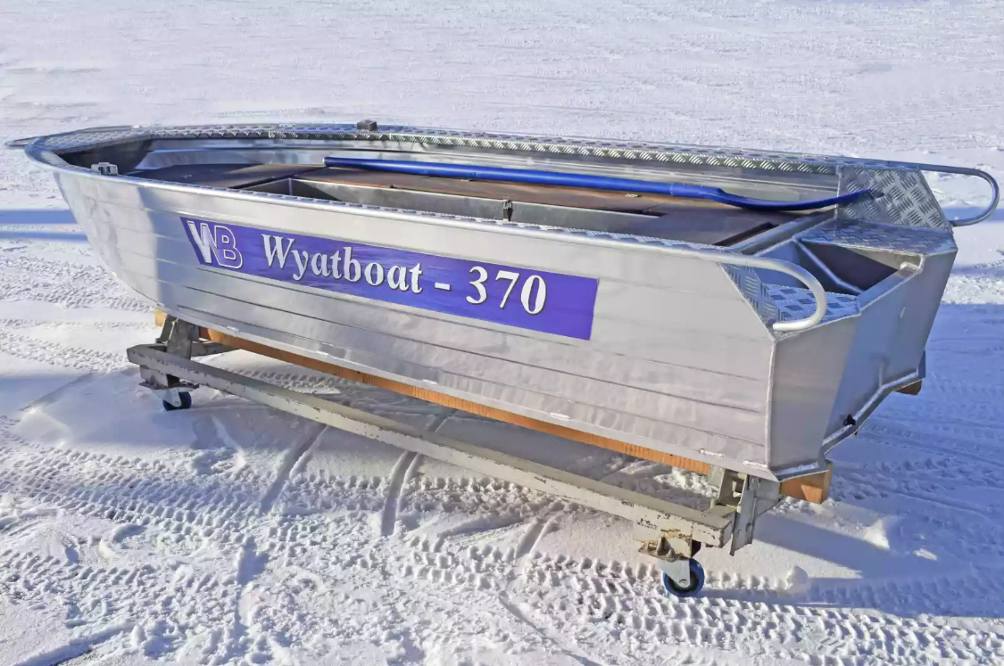 Алюминиевая лодка Wyatboat-370 РМ в Златоусте