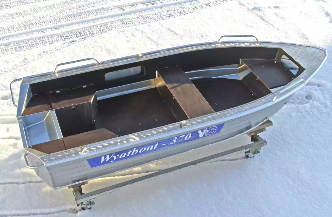 Алюминиевая лодка Wyatboat-370 в Златоусте