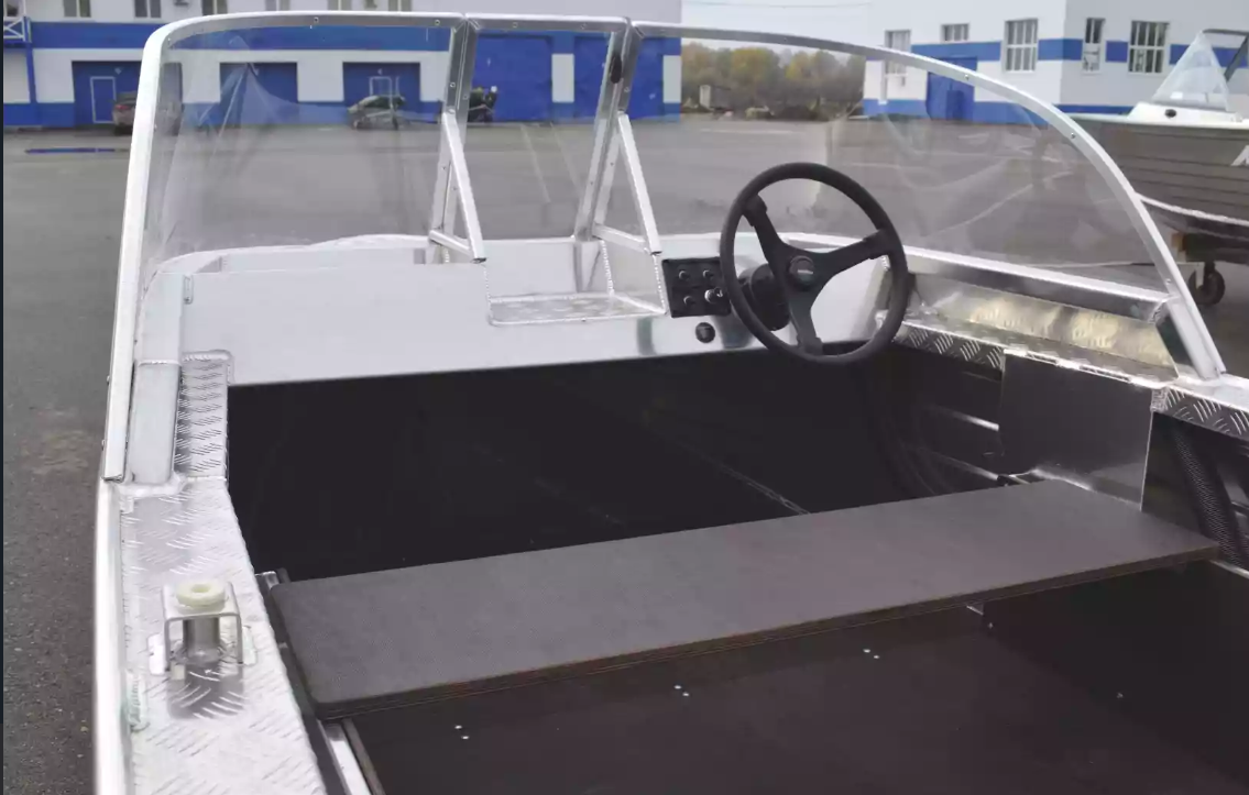 Алюминиевая лодка Wyatboat-390 Pro в Златоусте