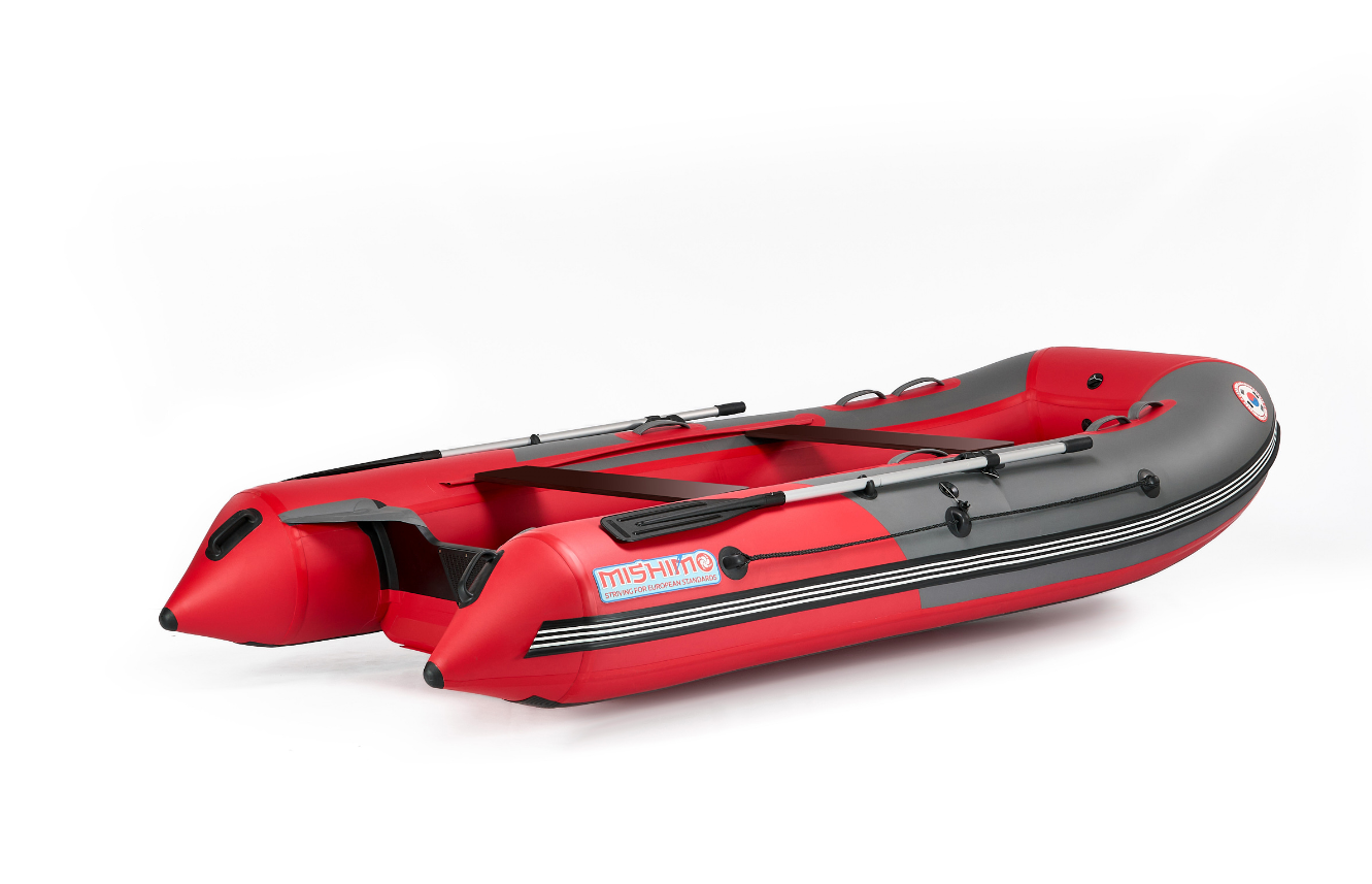 КОМПЛЕКТ ЛОДКА MISHIMO PRO 350 + ЛОДОЧНЫЙ МОТОР MARLIN MP 9.9 (15) AMHS PROLINE в Златоусте