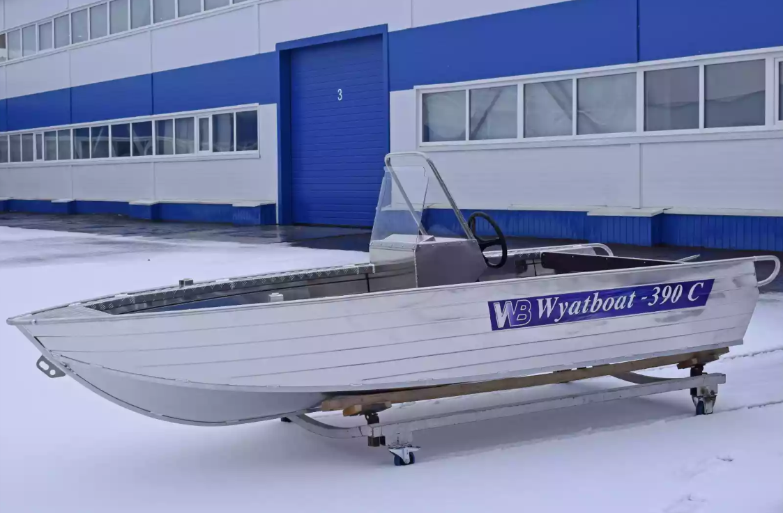 Алюминиевая лодка Wyatboat-390 C в Златоусте
