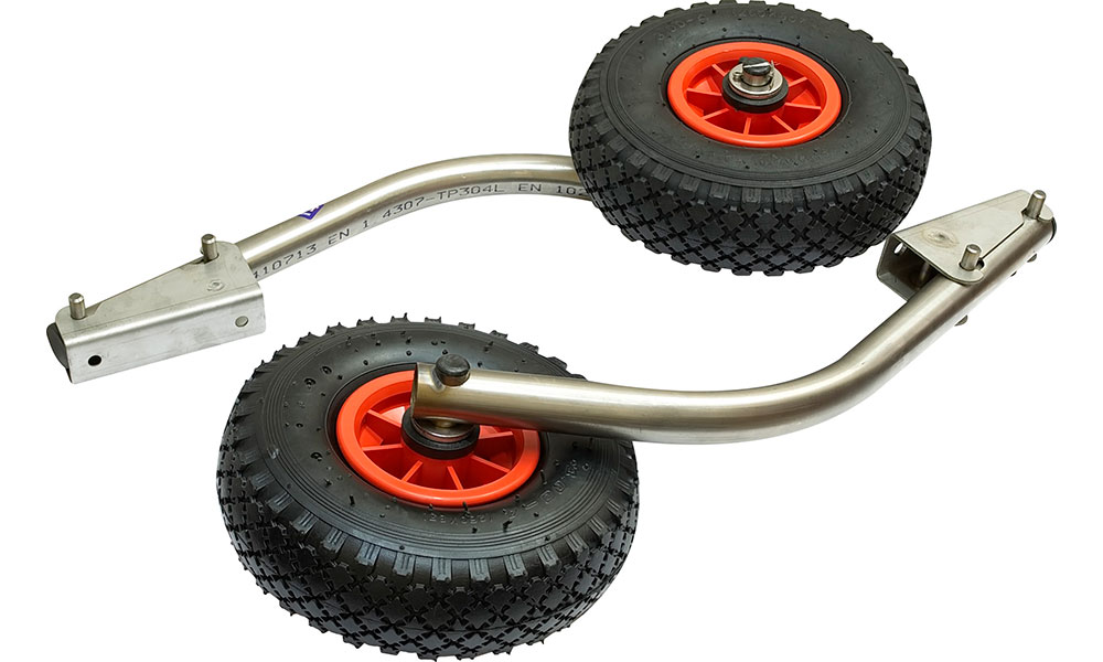 Транцевые колеса модульные для нднд из нержавеющей стали в Златоусте