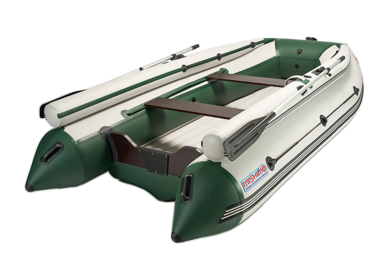 КОМПЛЕКТ ЛОДКА MISHIMO FAMILY LITE 370 + МОТОР MARLIN MP 9.9 AMHS PROLINE FORCE в Златоусте