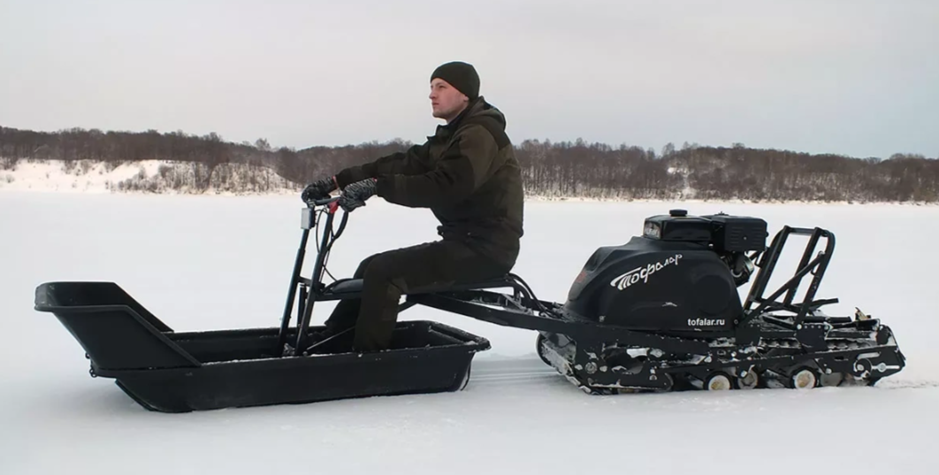 Мотобуксировщик Тофалар 500 с модулем Толкач в Златоусте