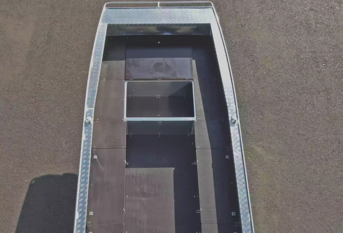 Алюминиевая лодка Wyatboat-490 Jonboat в Златоусте