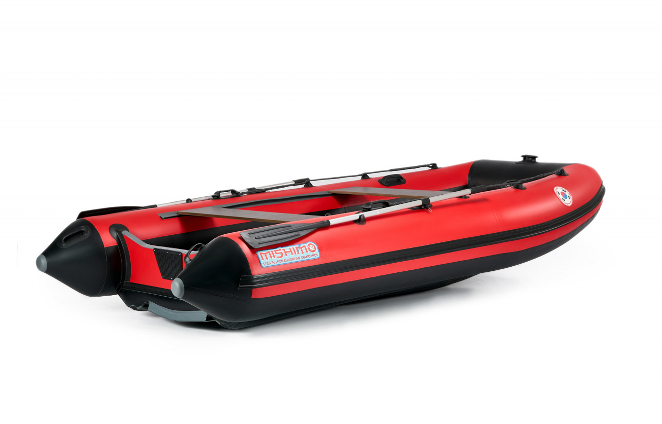 КОМПЛЕКТ ЛОДКА MISHIMO RAPID 360 PRO + ЛОДОЧНЫЙ МОТОР MARLIN PROLINE MP 9.9 (15) AMHS в Златоусте