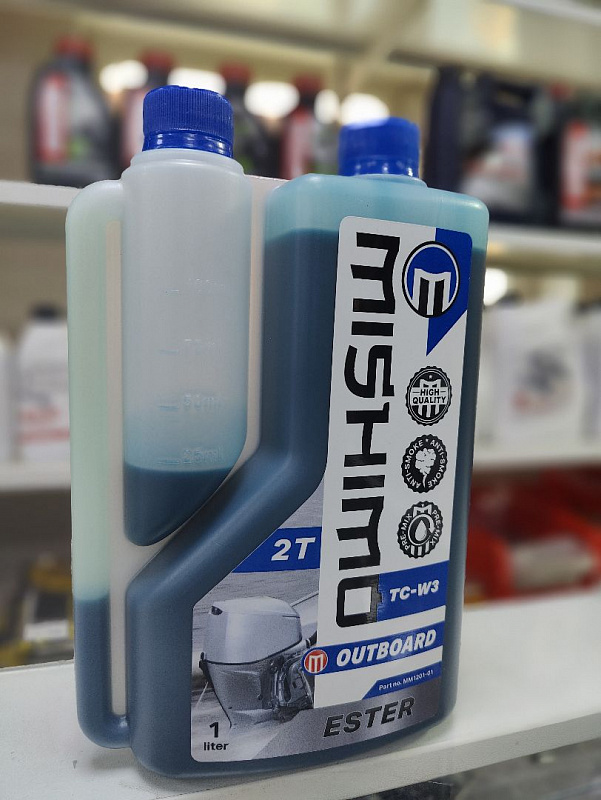 Масло MISHIMO 2T OUTBOARD (ESTER) полусинтетика 1 л в Златоусте