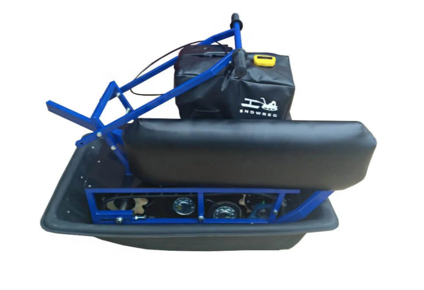 Мини-мотобуксировщик Альбатрос-М с фарой в Златоусте