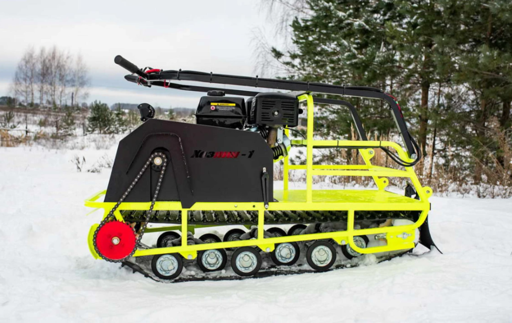 Мотобуксировщик Бурлак ХОЗЯИН-1 (капот металл) в Златоусте