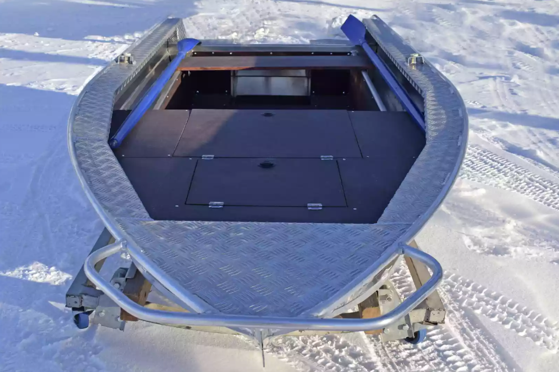 Алюминиевая лодка Wyatboat-370 Р FISH в Златоусте