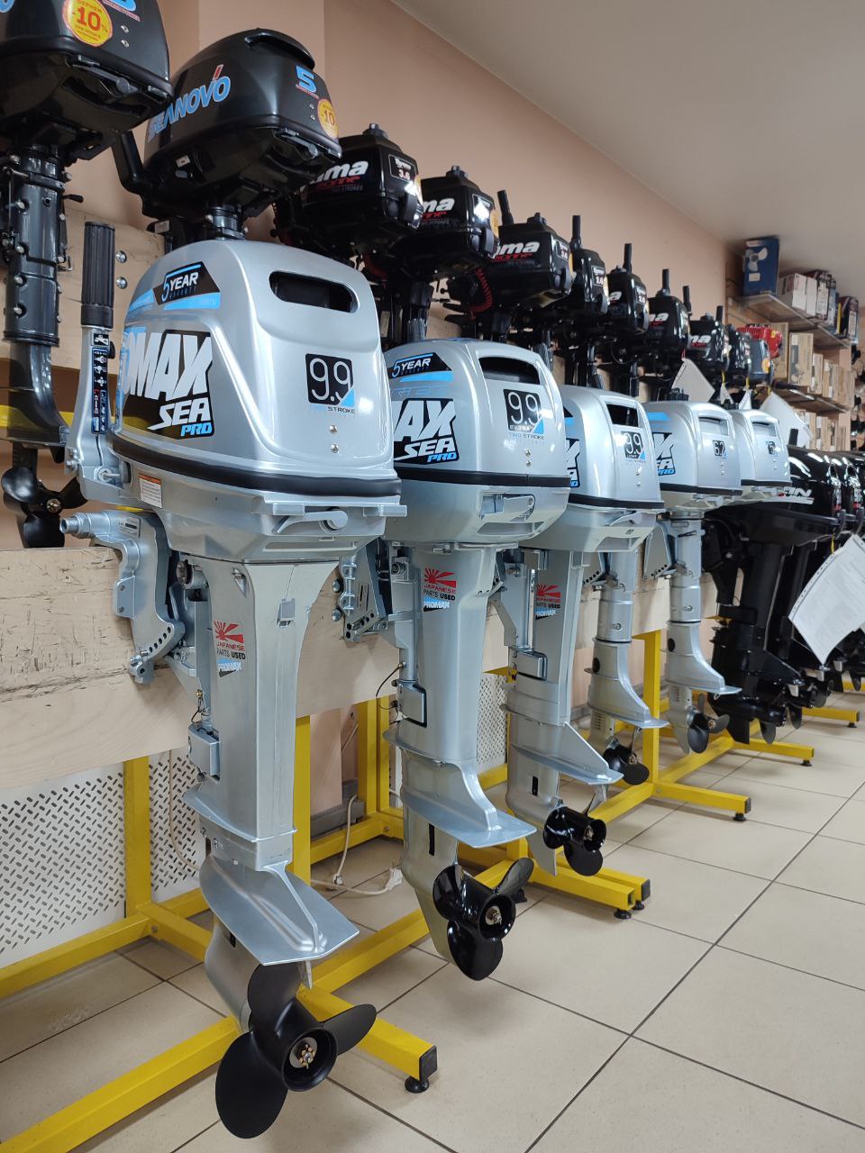 Лодочный мотор PROMAX SP5FHS (внешний бак 12 л) в Златоусте