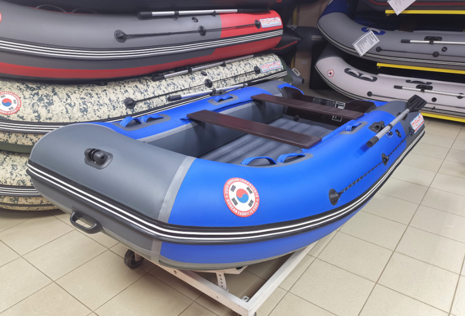 КОМПЛЕКТ Лодка MISHIMO PRO 350 + ЛОДОЧНЫЙ МОТОР MARLIN MP 9.9 (20) AMHS PRO в Златоусте