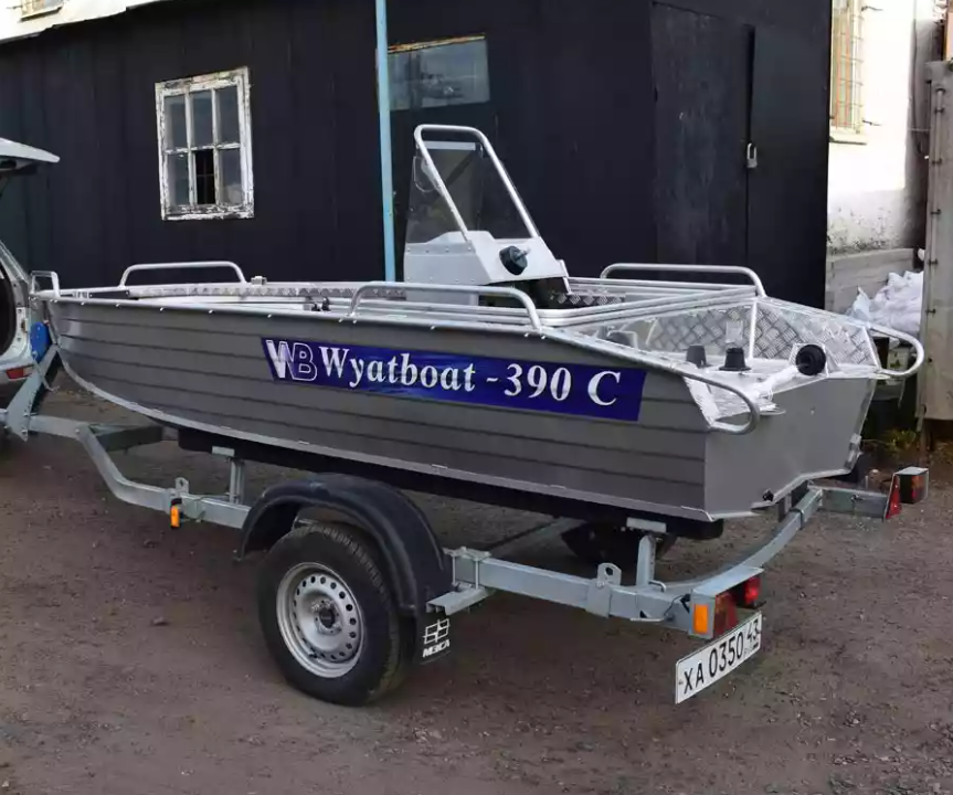 Алюминиевая лодка Wyatboat-390 C в Златоусте