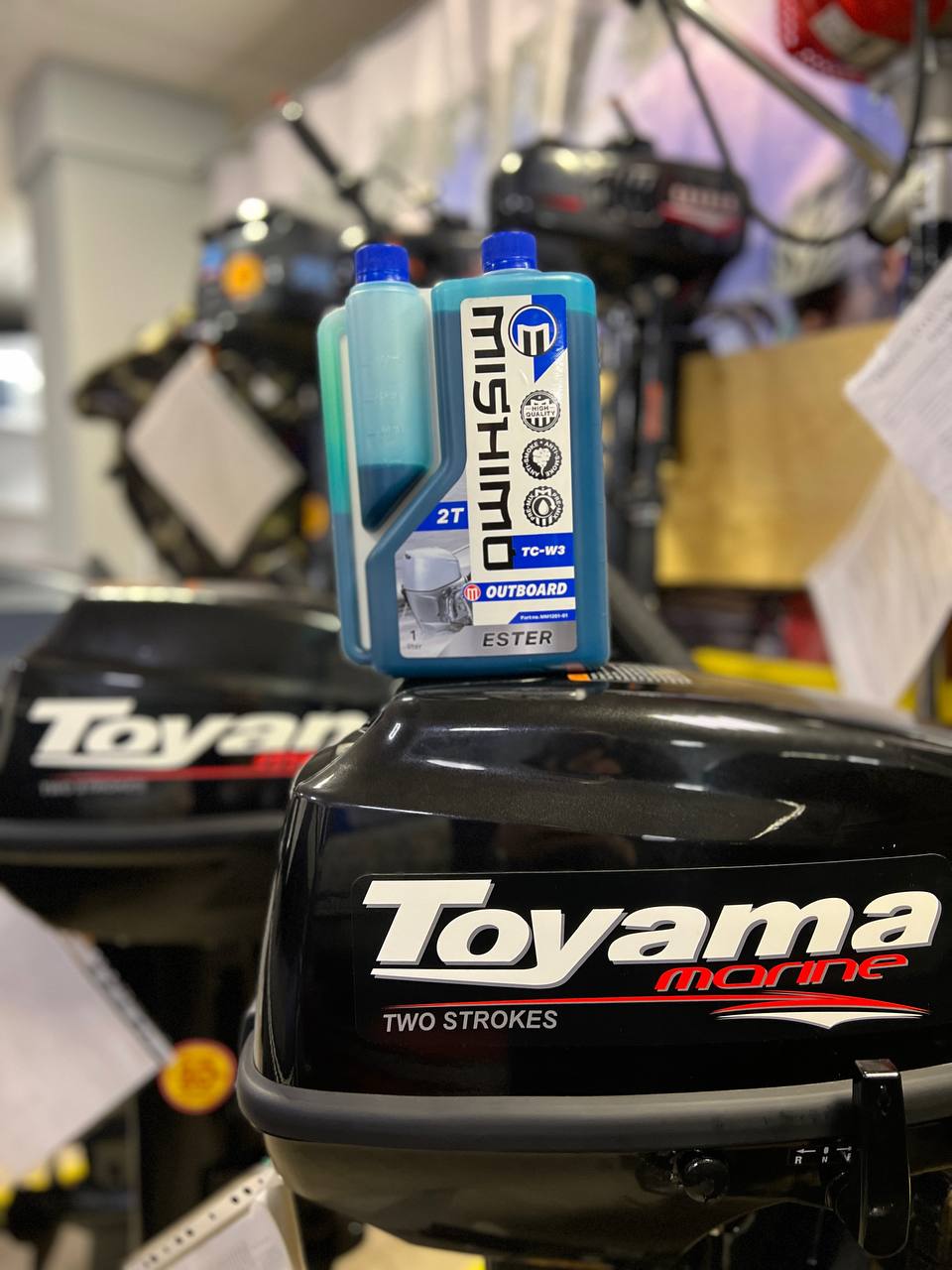 Масло MISHIMO 2T OUTBOARD (ESTER) полусинтетика 1 л в Златоусте