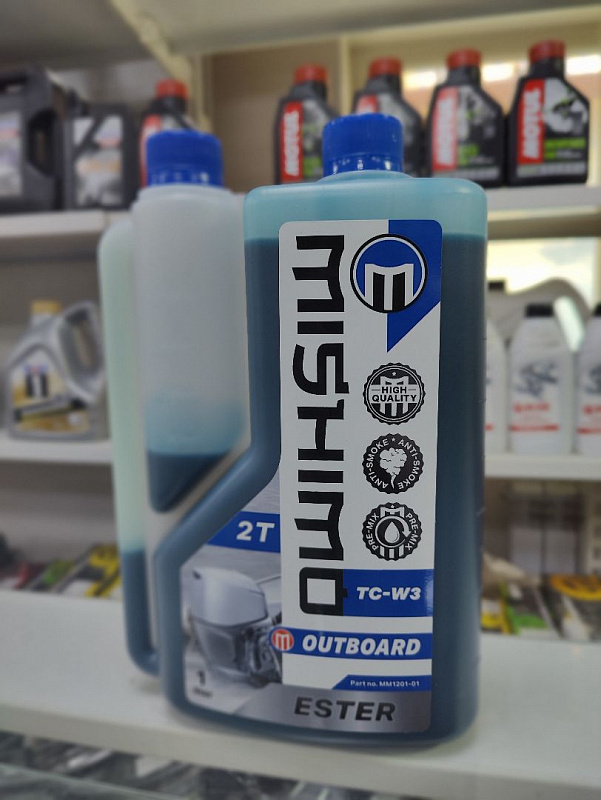 Масло MISHIMO 2T OUTBOARD (ESTER) полусинтетика 1 л в Златоусте