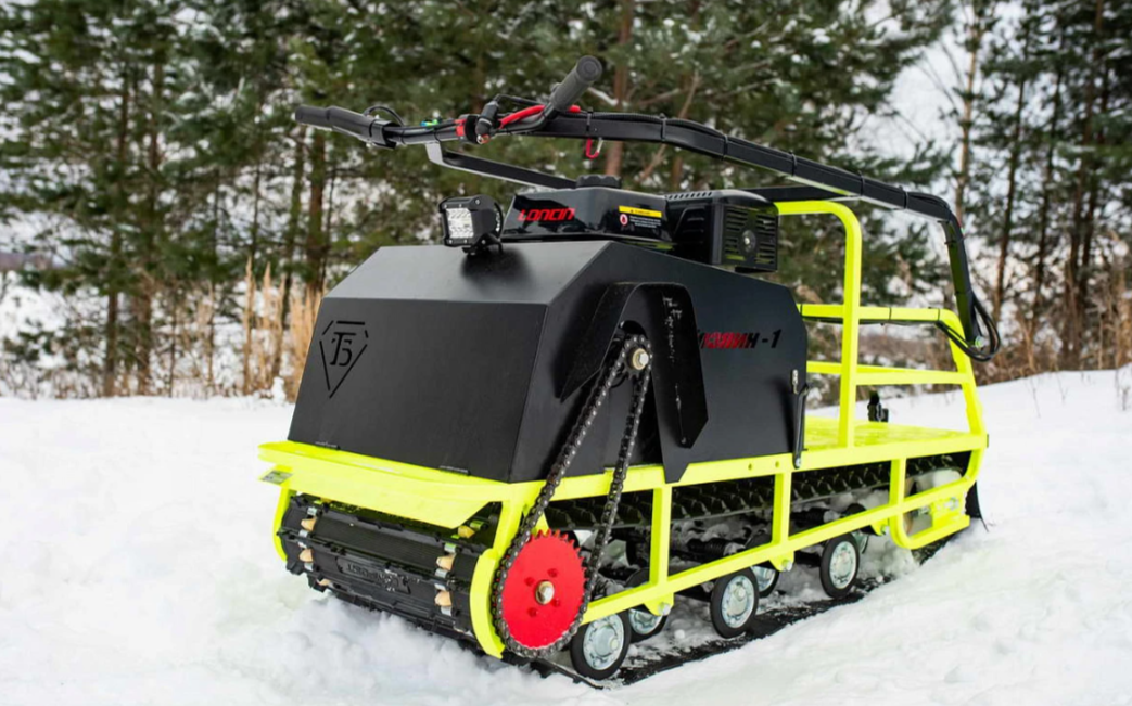 Мотобуксировщик Бурлак ХОЗЯИН-1 (капот металл) в Златоусте