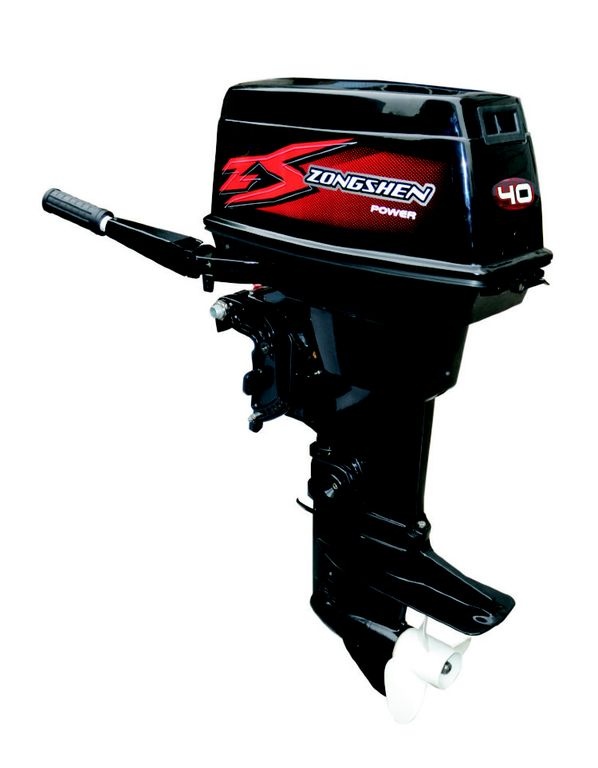 Лодочный мотор Zongshen T40 (+руль+пульт) в Златоусте