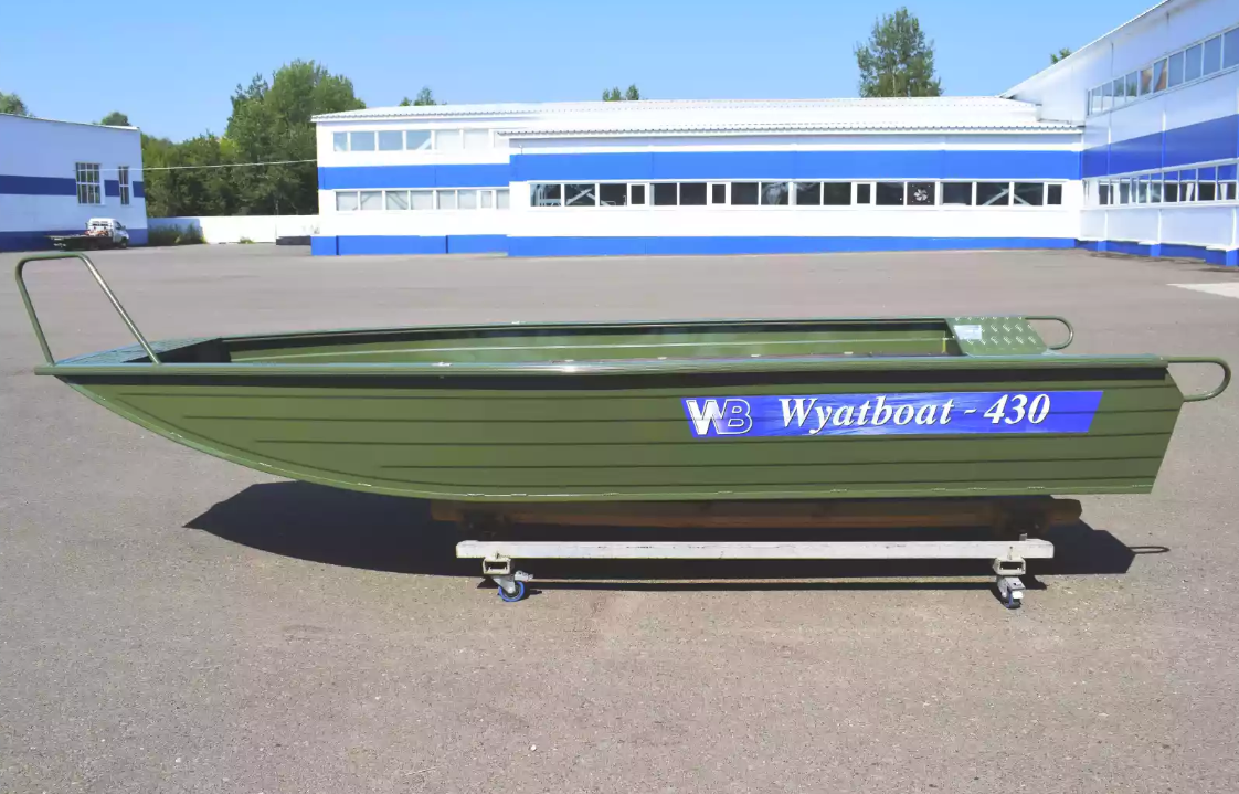 Алюминиевая лодка  Wyatboat-430 Master Fish в Златоусте