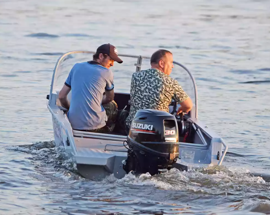 Алюминиевая лодка Wyatboat-390 DCM в Златоусте