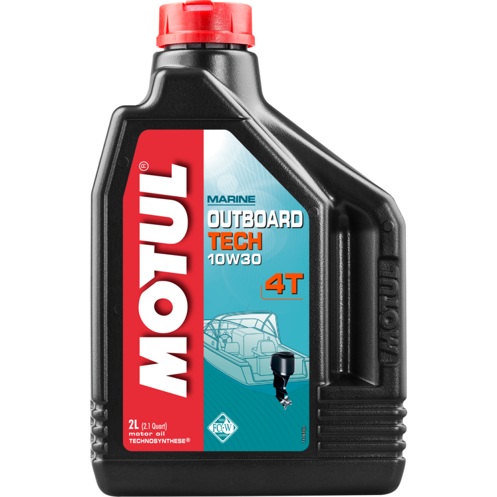 МОТОРНОЕ МАСЛО MOTUL OUTBOARD TECH 10W-30 4T 1 ЛИТР в Златоусте