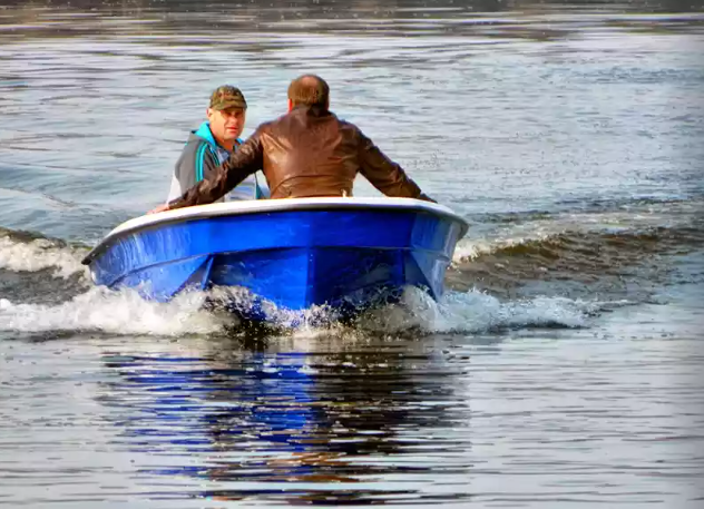 Стеклопластиковая лодка Wyatboat 430 тримаран в Златоусте
