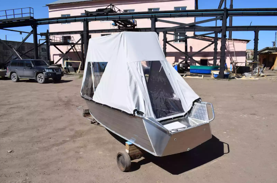 Алюминиевая лодка Wyatboat-390 У в Златоусте