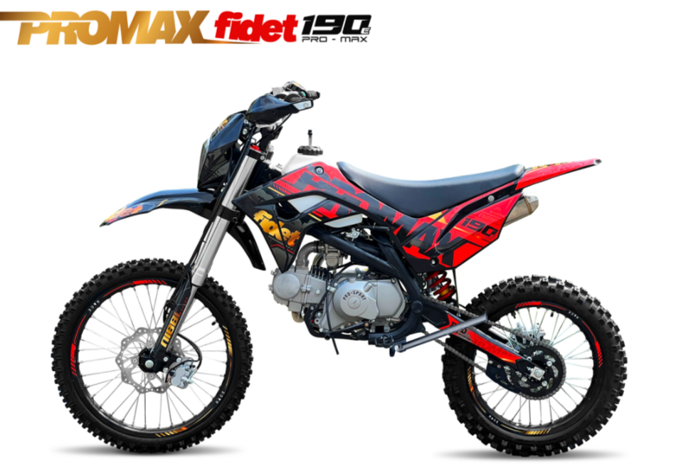 Мотоцикл (питбайк) PROMAX FIDET (ФАЙДЕТ) 190E MAX PRO LUX 19/16 в Златоусте